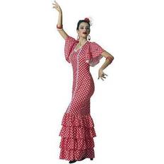 Th3 Party Déguisement pour adulte Danseuse de flamenco Rouge