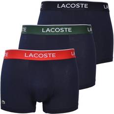 Lacoste Sous-vêtements pour hommes Lacoste 3-Pack Casual Cotton Stretch Boxers - Navy