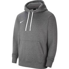 Gray - Soccer Sweaters Nike Park 20 Fleece Hoodie Men - Grey/White