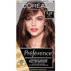 L'Oréal Paris Valkaisuaineet L'Oréal Paris Preference Infinia 5.23 Chocolate Rose Gold Brown Permanent Hair Dye