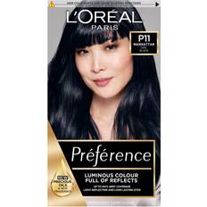 Musta Valkaisuaineet Preference P11 Deeply Wicked Black Permanent Hair Dye