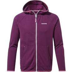 Morado Chaquetas Craghoppers Kid's Noiselife Symmon Hooded Jacket - Blackcurrant