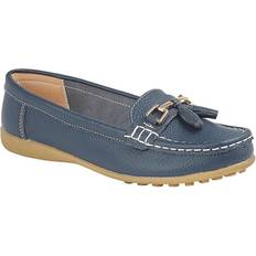 Action Leather Tassle - Navy