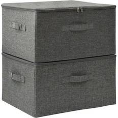 Cajas de almacenamiento vidaXL - Caja de almacenamiento 2pcs