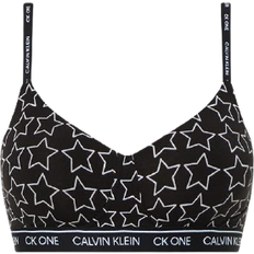 BHs Calvin Klein CK One Unlined Bralette - Star Print