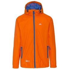 Orange Rainwear Trespass Kid's Qikpac Packaway Waterproof Jacket - Sunrise