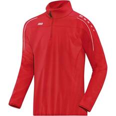 Rood - Sportkledingstuk Regenjassen JAKO Classico Rain Zip Men - Red