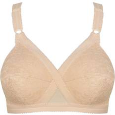 Cross Your Heart Non-Wired Bra - Peach Skin