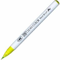 Gula Penselpennor Zig Clean Color Real Brush Yellow Green 053