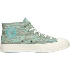 Converse Undefeated x Half Chuck 70 Mid Tiger Camo Print - Sea Spray/Fossil/Egret