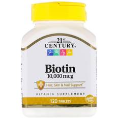 Biotin vitamin 21st Century Biotin 10000mcg 120 st