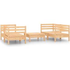 vidaXL 3082397 Loungeset, 1 Bord inkl. 4 Soffor