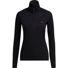 adidas Run Fast Half-Zip Long Sleeve Sweatshirt Women - Black