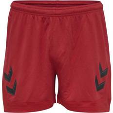 Mujer Shorts Hummel Lead Poly Shorts Women - True Red