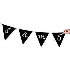 Folat 63702 Writeable Party Banner, Zwart