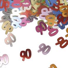 Confetti Folat bordsdekoration konfetti 90 år 1 x 1 cm Multicolor 90 years