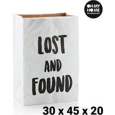 BigBuy Home Bolsa de Papel Mediana Oh My (30 x 45 x 20 cm)