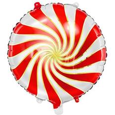Valentinsdag Tekst- & Temaballoner PartyDeco Candy Ballon Rød/Guld