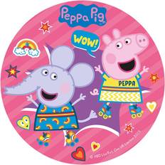 Pink Kagedekorationer Dekora Peppa Pig Kagedekoration