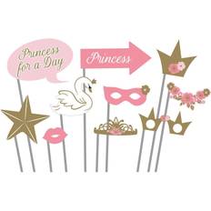 Or Accessoires photo Amscan Princess for a Day, Photoprops 10-pack