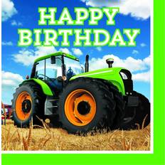 Traktor servietter 33x33 cm 16 stk