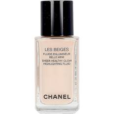 Marcadores Chanel Sheer Healthy Glow Highlighting Fluid Pearly Glow