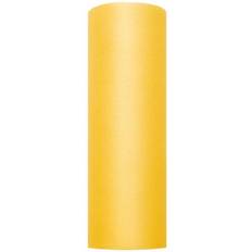 PartyDeco Tylli Rullassa Keltainen 0.30 x 9 m