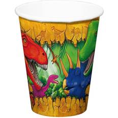 Paper Cups Dinosaur 6-pack
