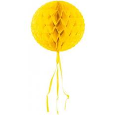 Feest Honingraatballen Folat Gele honeycomb bol 30 cm