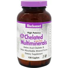 Bluebonnet Nutrition Chelated Multiminerals Iron Free 120 Caplets