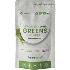 Vitamine C Santé intestinale WeightWorld Super Greens Powder 200g and 9 organic superfoods Weight Management And Vitality Powder, Brain, Heart & Digestive Health, Vegan-Friendly