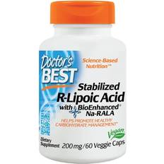 Doctor's Best Stabilized R-Lipoic Acid 200 mg 60 Veggie Caps