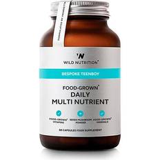 Wild Nutrition Vitaminas y Suplementos Wild Nutrition Food-Grown Daily Multi Nutrient (Teenboy) 60 Capsules