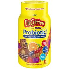 L'il Critters L'il Critters Probiotic Gummies Cherry, Orange & Grape 60 ct 60 pcs