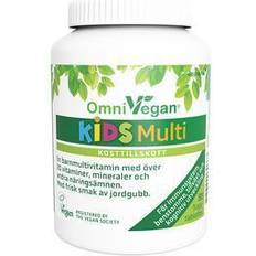 D-vitaminer - Kalcium - Sukkerfri - Tyggetabletter Vitaminer & Mineraler Omnisympharma OmniVegan Kids 80 stk