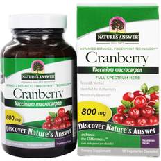 Vitamins & Supplements Nature's Answer Cranberry 800 mg 90 Vegetarian Capsules