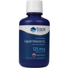 Trace Minerals Research Liquid Vitamin D3, Tropical Cherry 473 ml