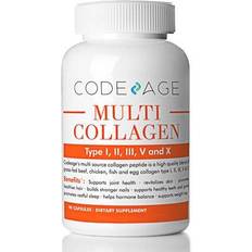 Codeage Codeage Multi Collagen Type I II III V and X Hydrolyzed Formula 90 Capsules