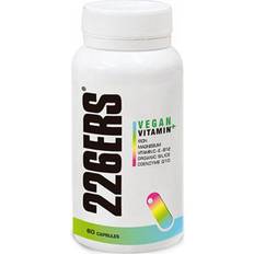 Vitamina D - Zinc Vitaminas y Minerales 226ERS Vegan Vitamin+ 60 Caps - Black