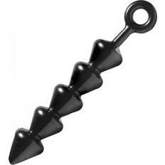 Juguetes sexuales Master Series Spades XL Anal Beads Negro