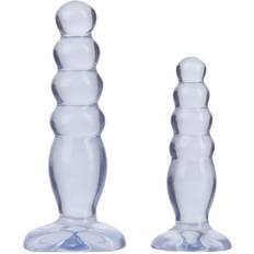 Doc Johnson Crystal Jellies Anal Trainer Kit Clear