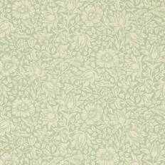 William Morris Malven Tapete Mallow von & Co. Apple Green grün/hellgrün
