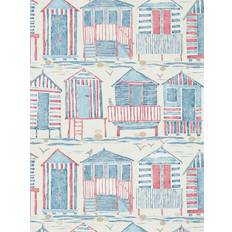 Wallpapers Sanderson Beach Huts Wallpaper