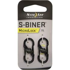 Camping & Outdoor Nite Ize NI-LSBM-01-2R3 Snap hook MicroLock S-Biner 2 35 mm x 15 mm x 7 mm 2 pc(s)