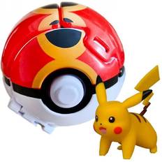 Lelut Flip Poke Ball Pokemon Pokmon Little Fire Dragon Krajini Turtle Toy