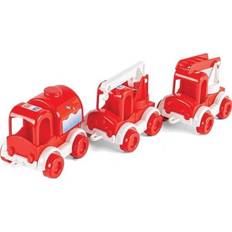 Cars lastbil Wader KID CARS SET OF CARS FIREFIGHTER 60023