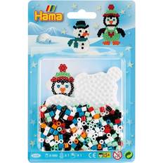 Hama jul Hama Beads Midi Jul Snögubbe och pingvin 450 stk