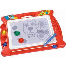 Spieltafeln Simba 106334024 Art & Fun Kids Magic Drawing Board Scribbler with 4 stamps and Magnetic Pen Ages 3