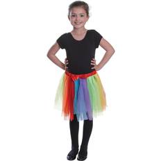 Bristol Novelty Bristol Novelty Girls Rainbow Tutu (One Size) (Multicolour)