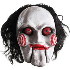 Saw billy Rubies Adult Saw Horror Film Billy Deluxe Latex Mask